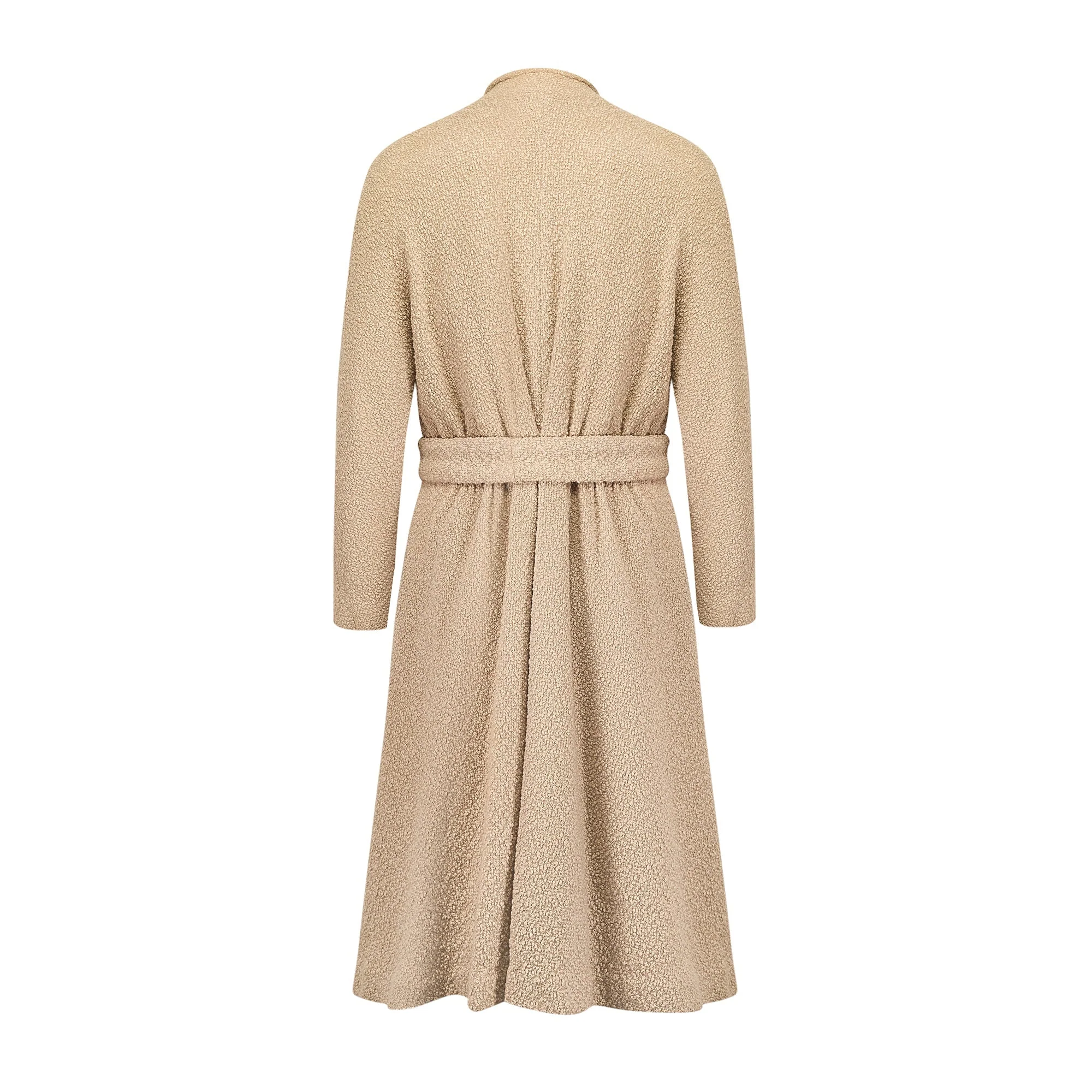 1950s Rensor Beige Bouclé Swing Coat - Image 3