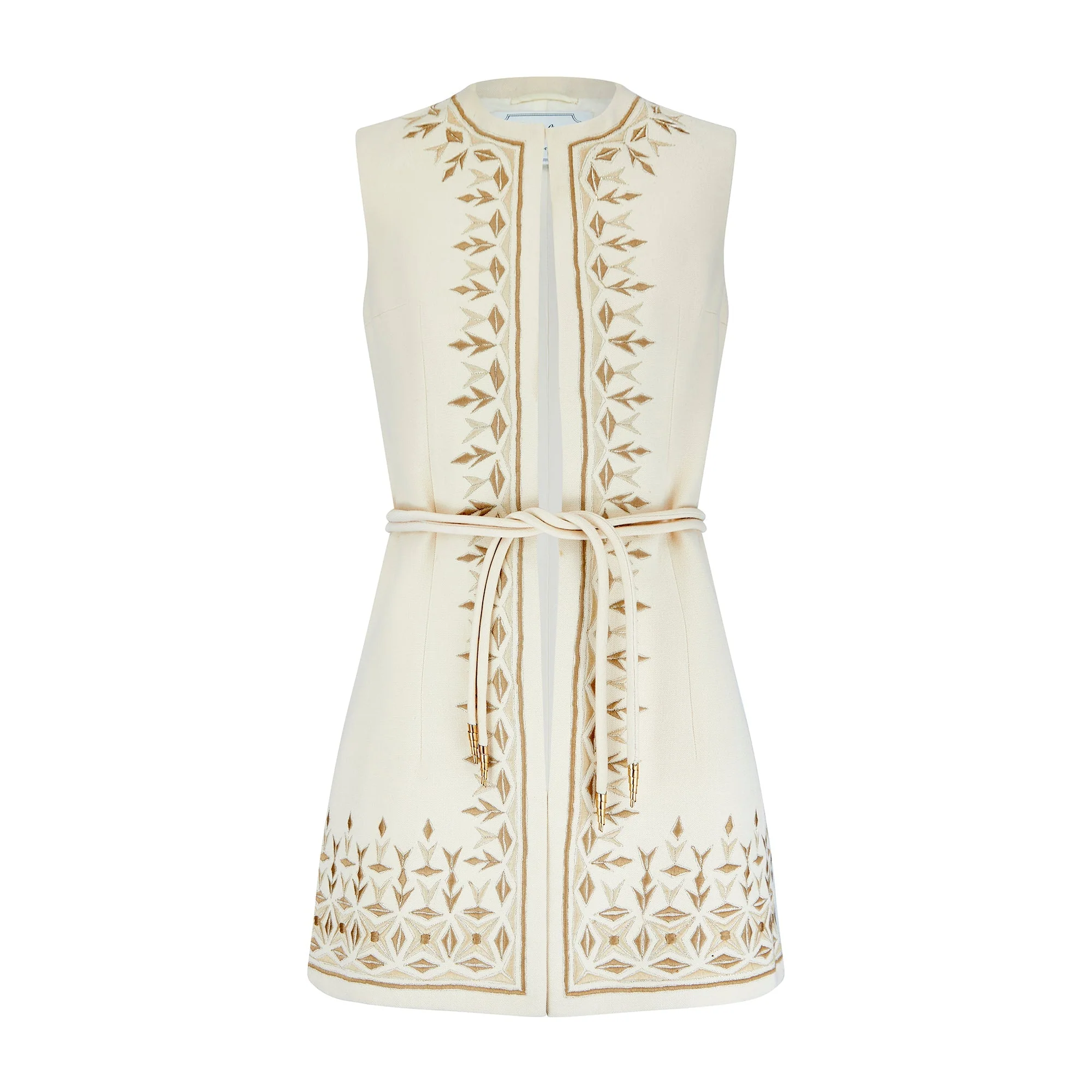 1970s Diorling by Christian Dior Embroidered Wool Tunic - Image 17