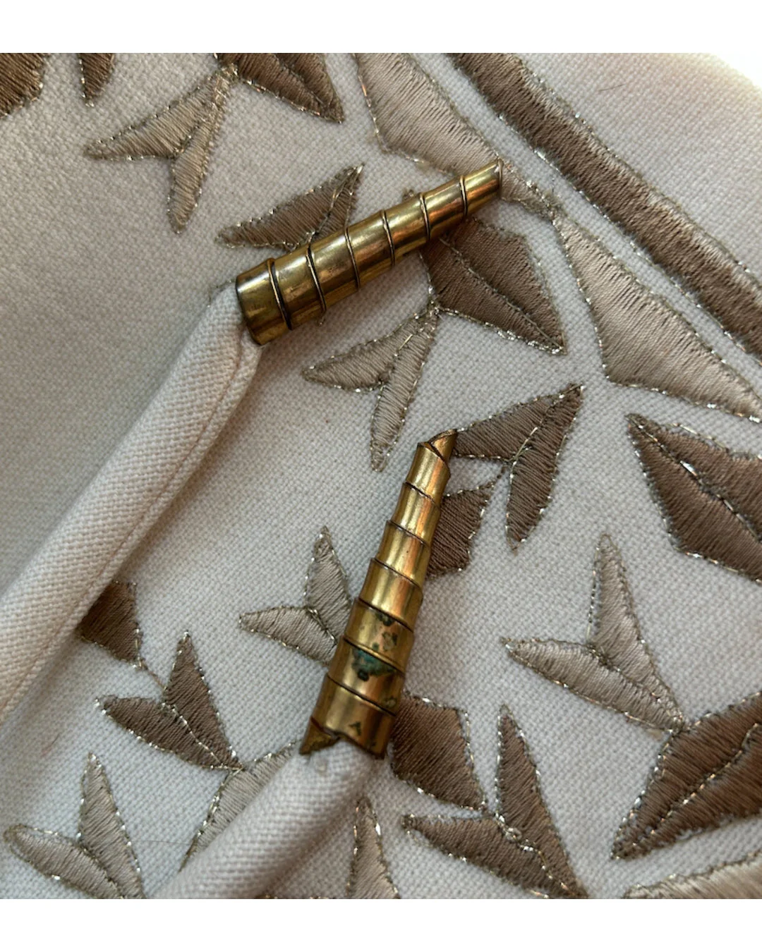 1970s Diorling by Christian Dior Embroidered Wool Tunic - Image 7