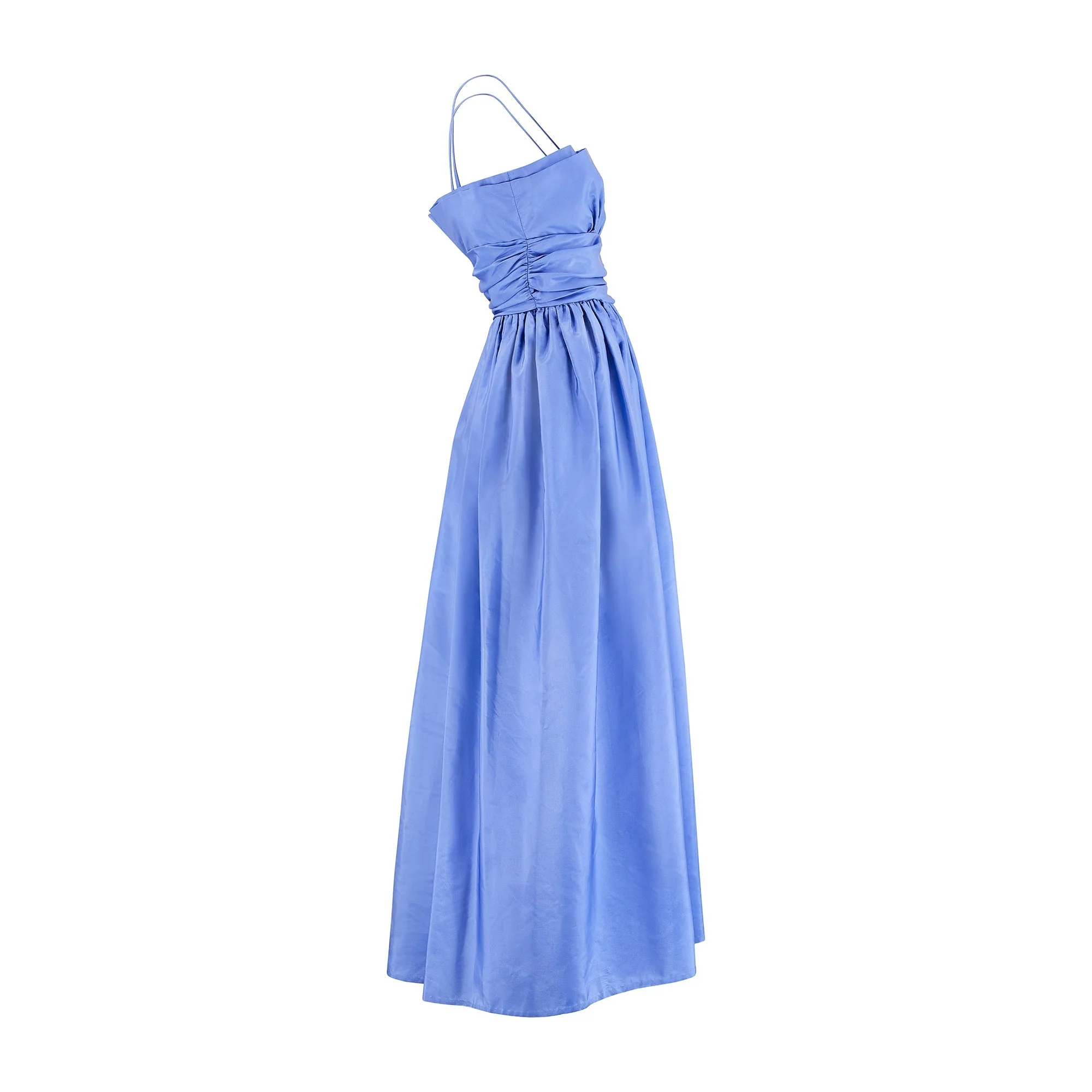 1980s Marjon Couture Lilac Evening Maxi Dress - Image 11