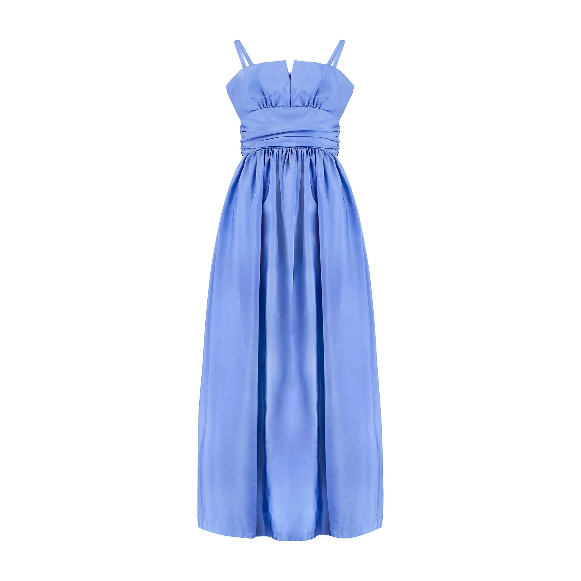 1980s Marjon Couture Lilac Evening Maxi Dress - Image 5