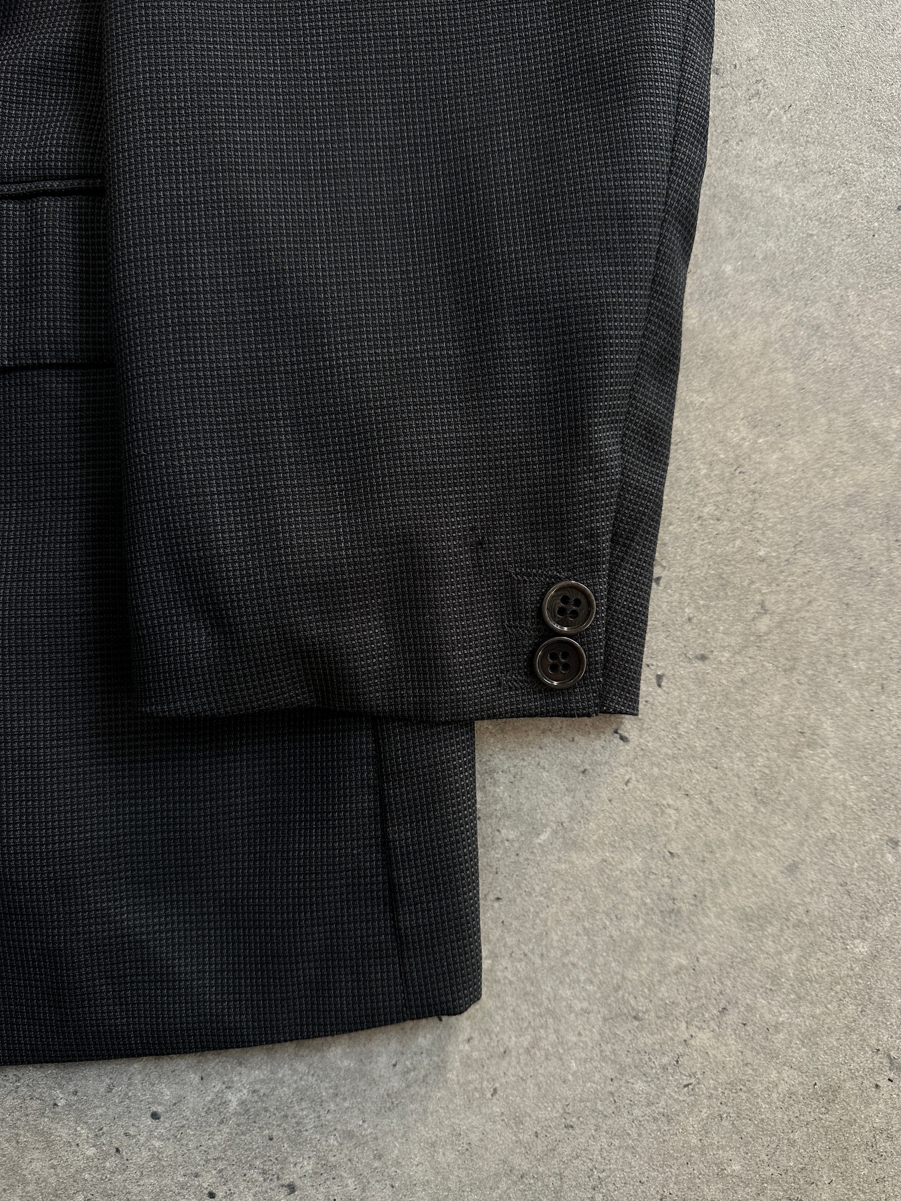 Armani Collezioni 2000s Pure Wool Super 130s Blazer - 44R/XL - Image 10