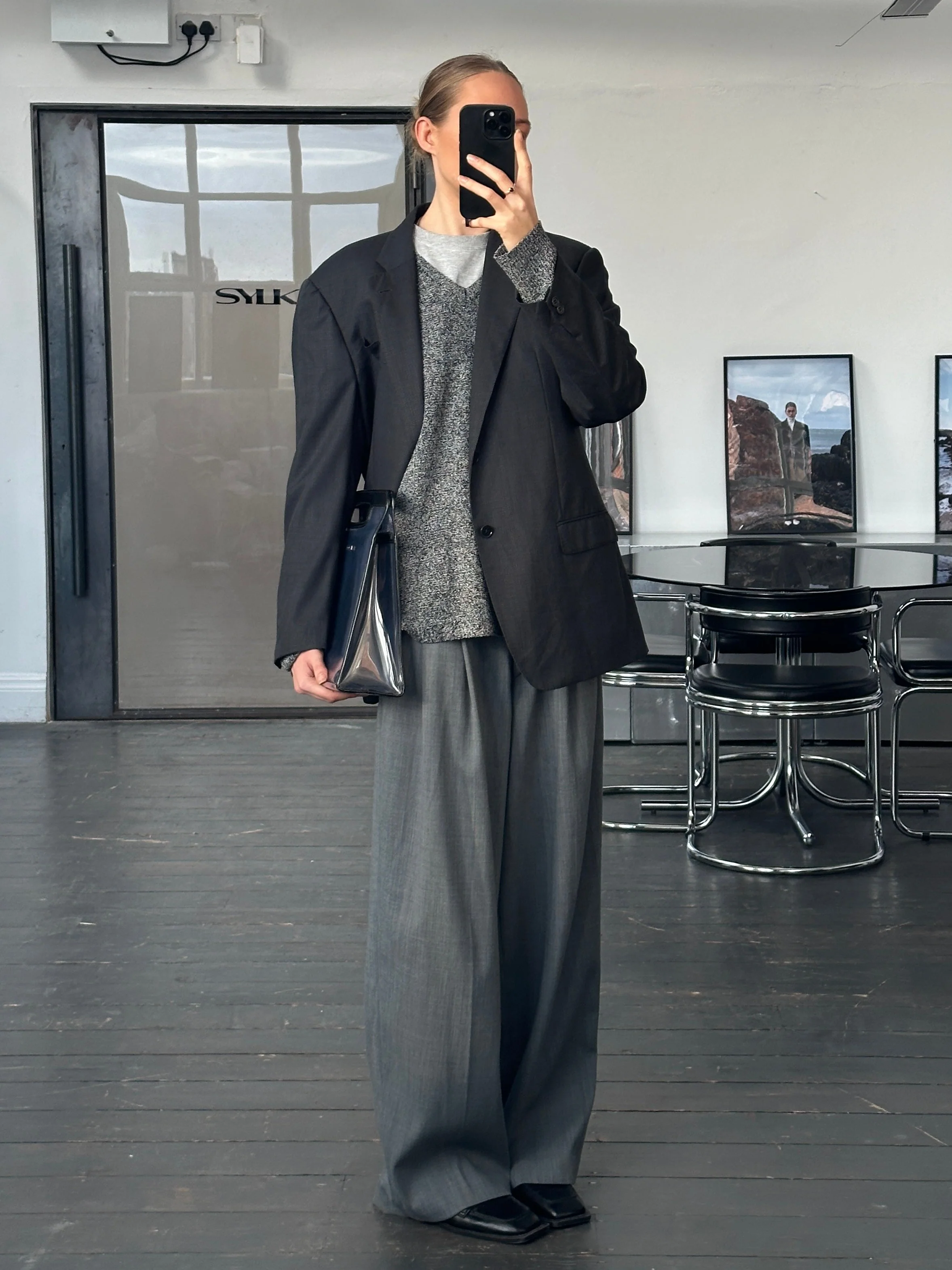 Armani Collezioni 2000s Pure Wool Super 130s Blazer - 44R/XL - Image 3