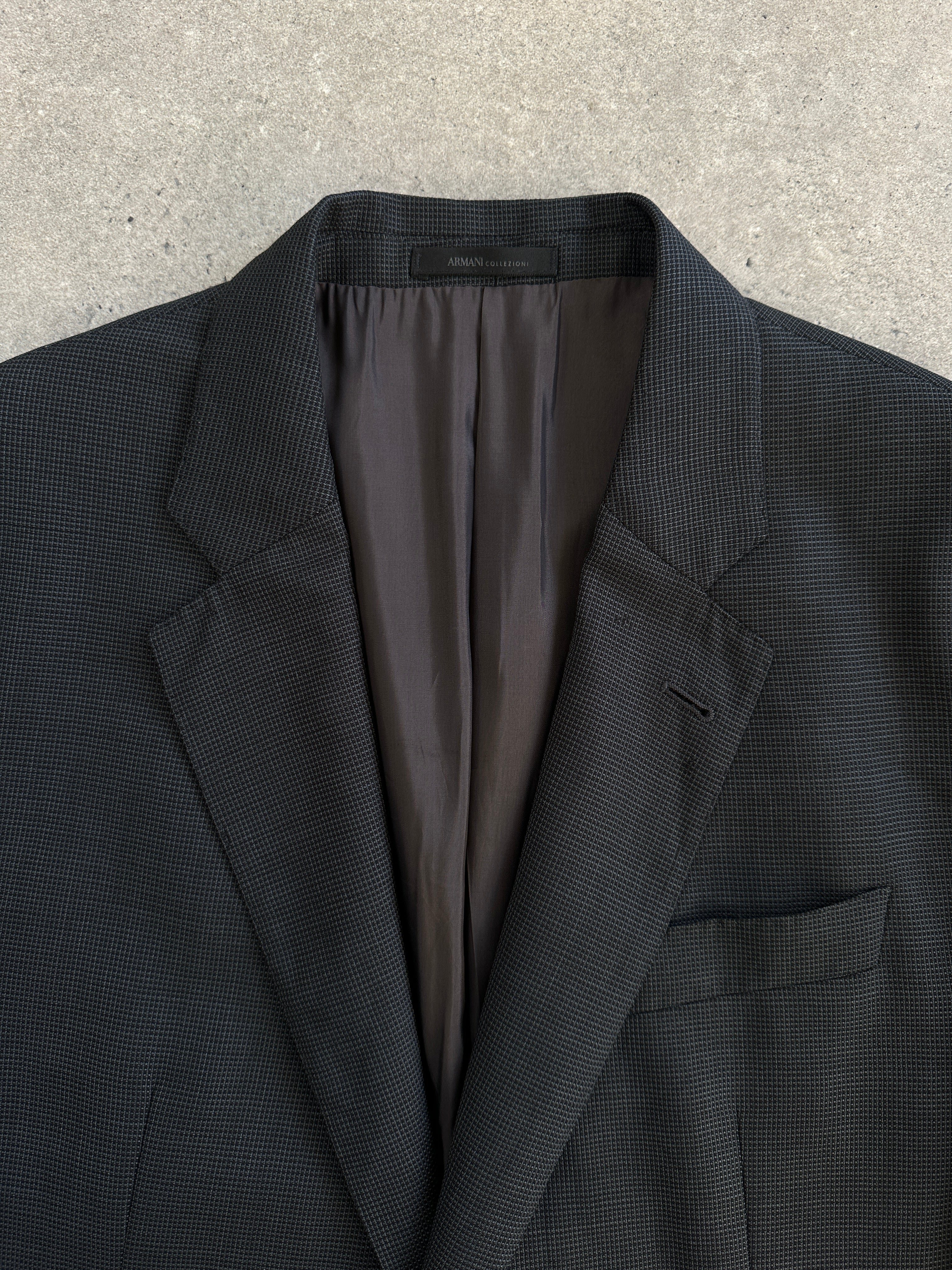Armani Collezioni 2000s Pure Wool Super 130s Blazer - 44R/XL - Image 32
