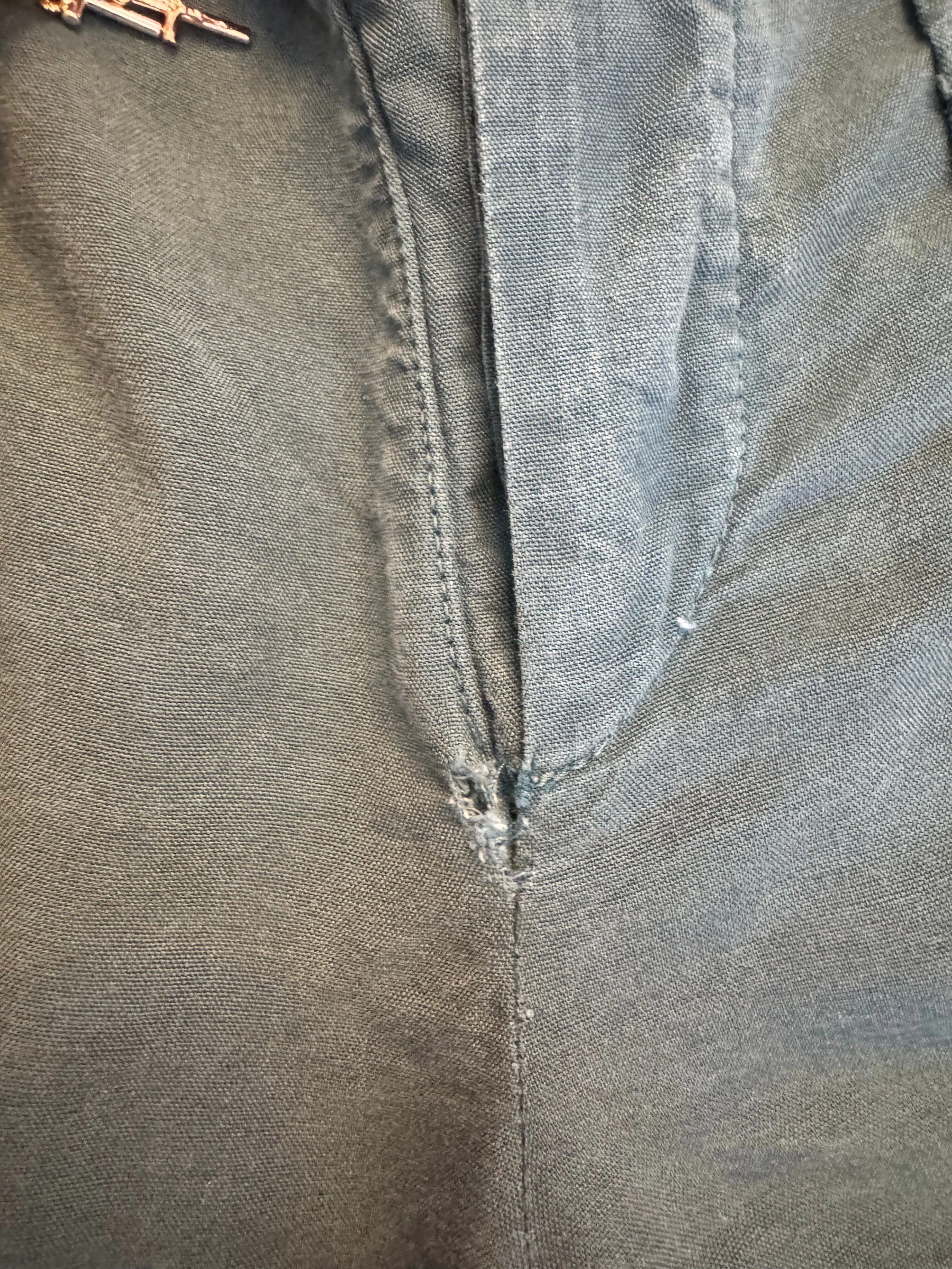 Balenciaga Le Dix Spring/Summer 2002 Teal Cargo Pants (FR 38) - Image 7