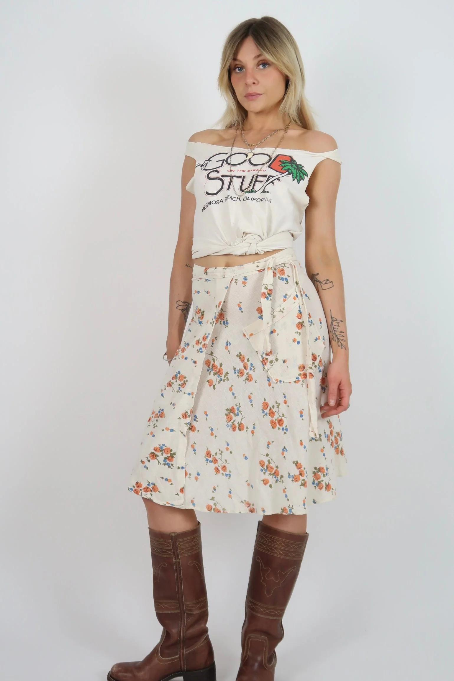 Cheesecloth skirt - Image 6