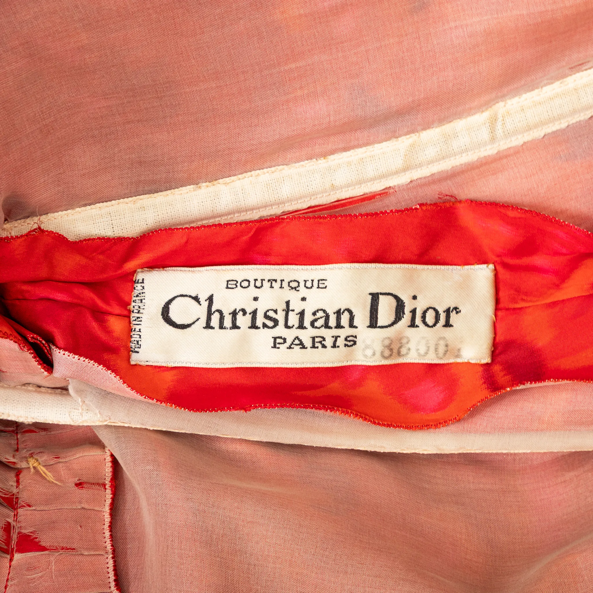 Christian Dior Boutique Silk Dress - '50s - Image 22
