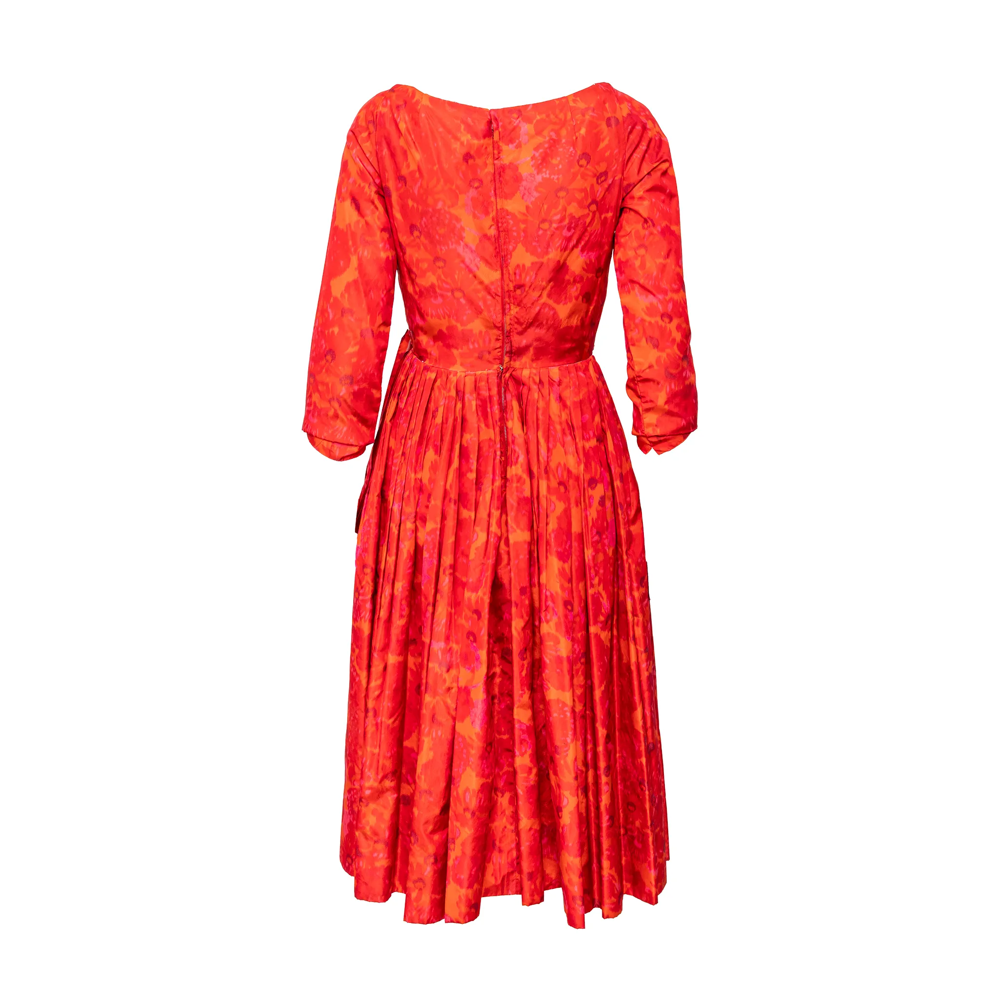 Christian Dior Boutique Silk Dress - '50s - Image 24