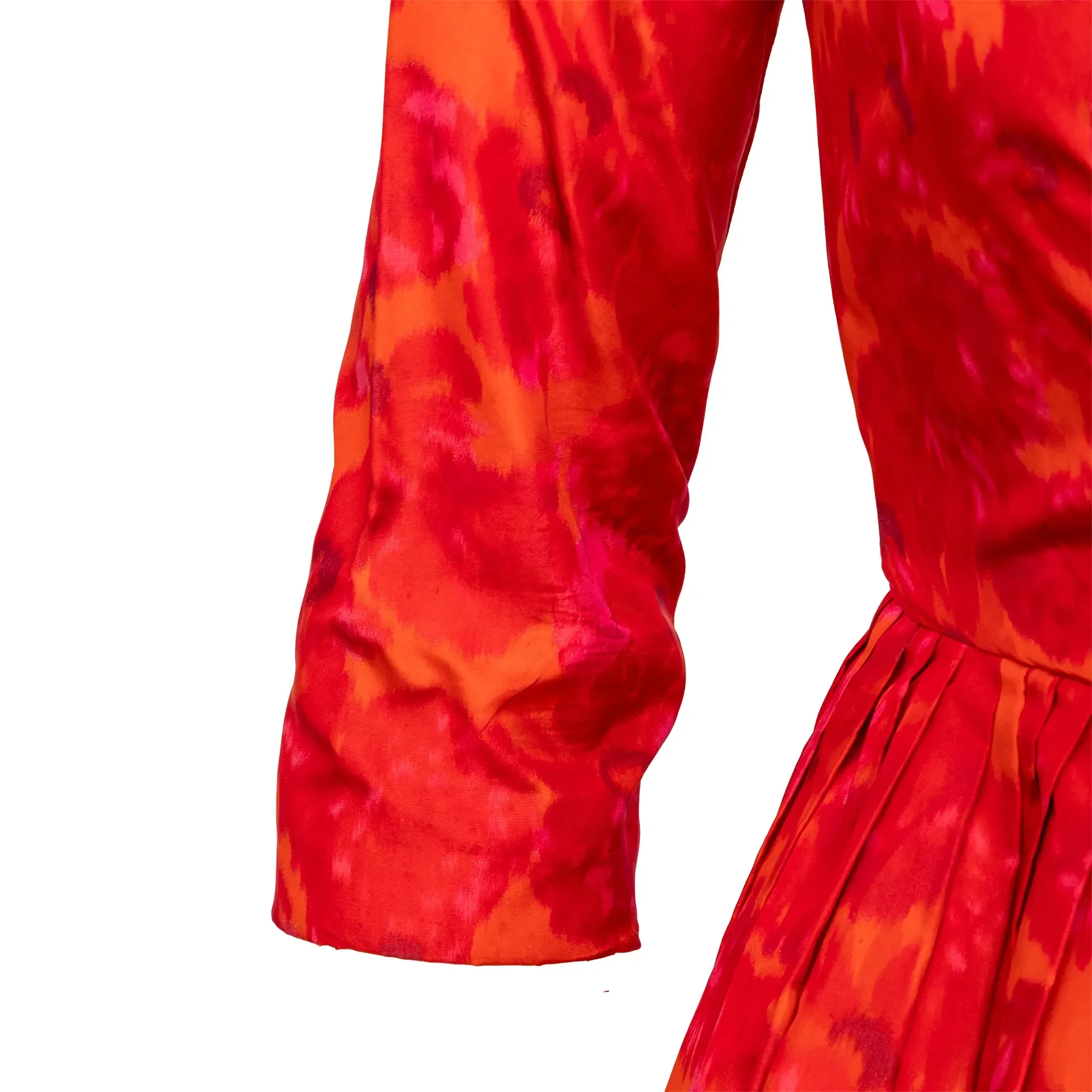 Christian Dior Boutique Silk Dress - '50s - Image 8