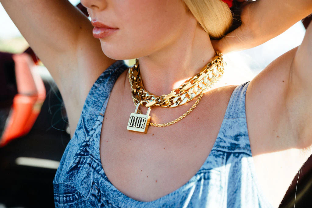 Christian Dior S/S 2000 Denim Print Bodysuit (by John Galliano) - Image 4