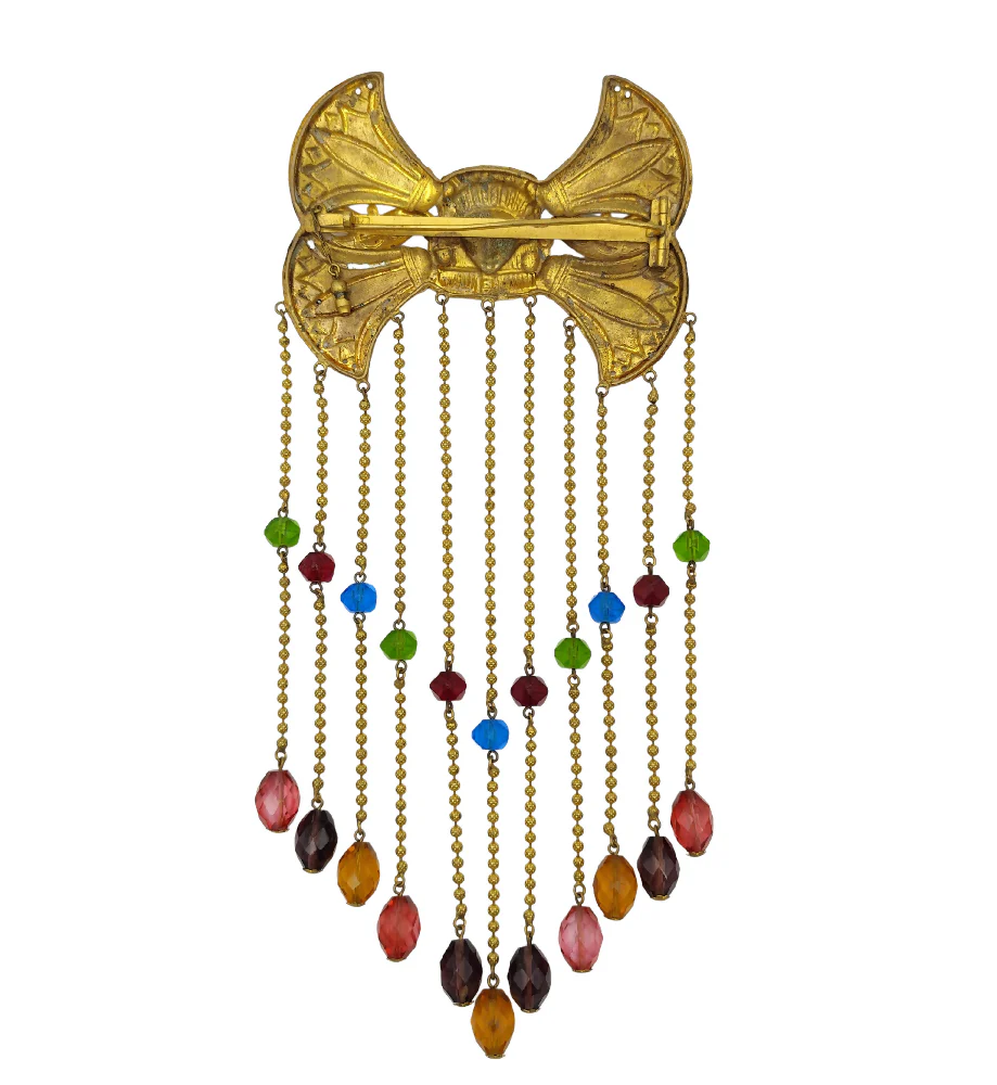 CORBELLA MILANO OPERA THEATER COSTUME ENAMELED BEADED JEWELRY SET - Image 10