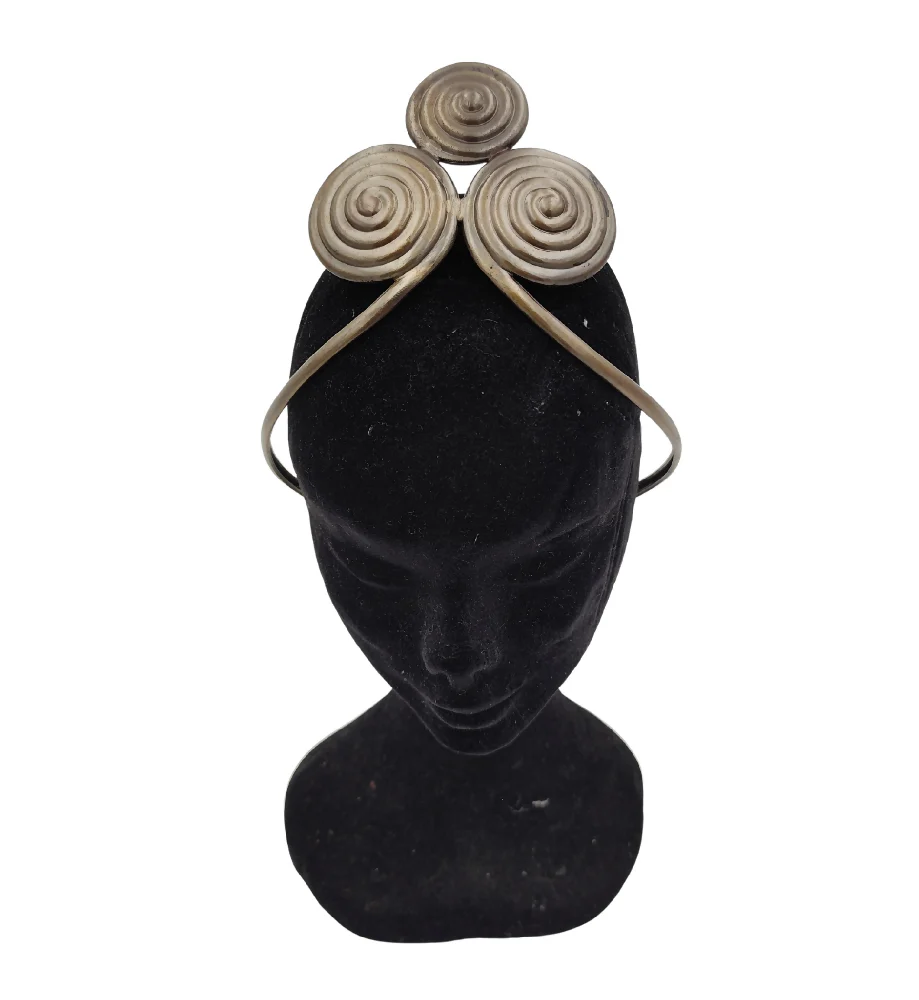 CORBELLA MILANO OPERA THEATER COSTUME SILVERGUN METAL JEWELRY SET - Image 3