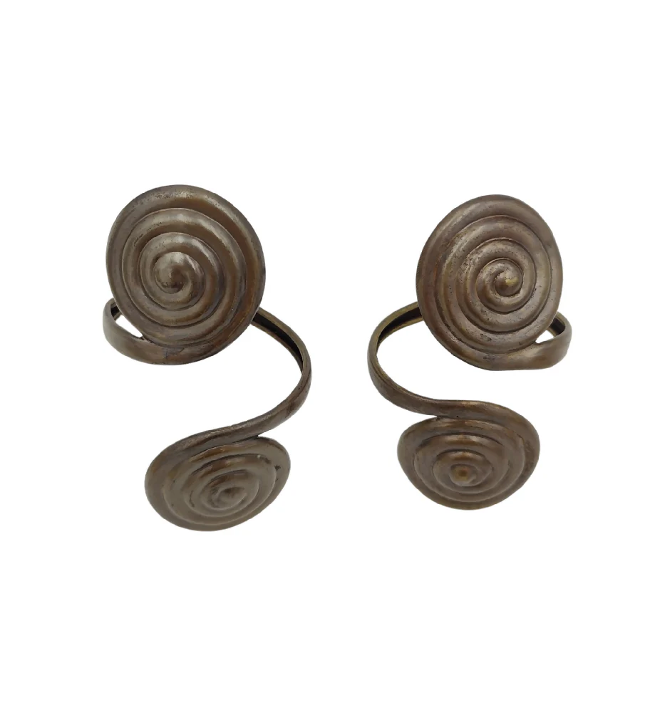 CORBELLA MILANO OPERA THEATER COSTUME SILVERGUN METAL JEWELRY SET - Image 9