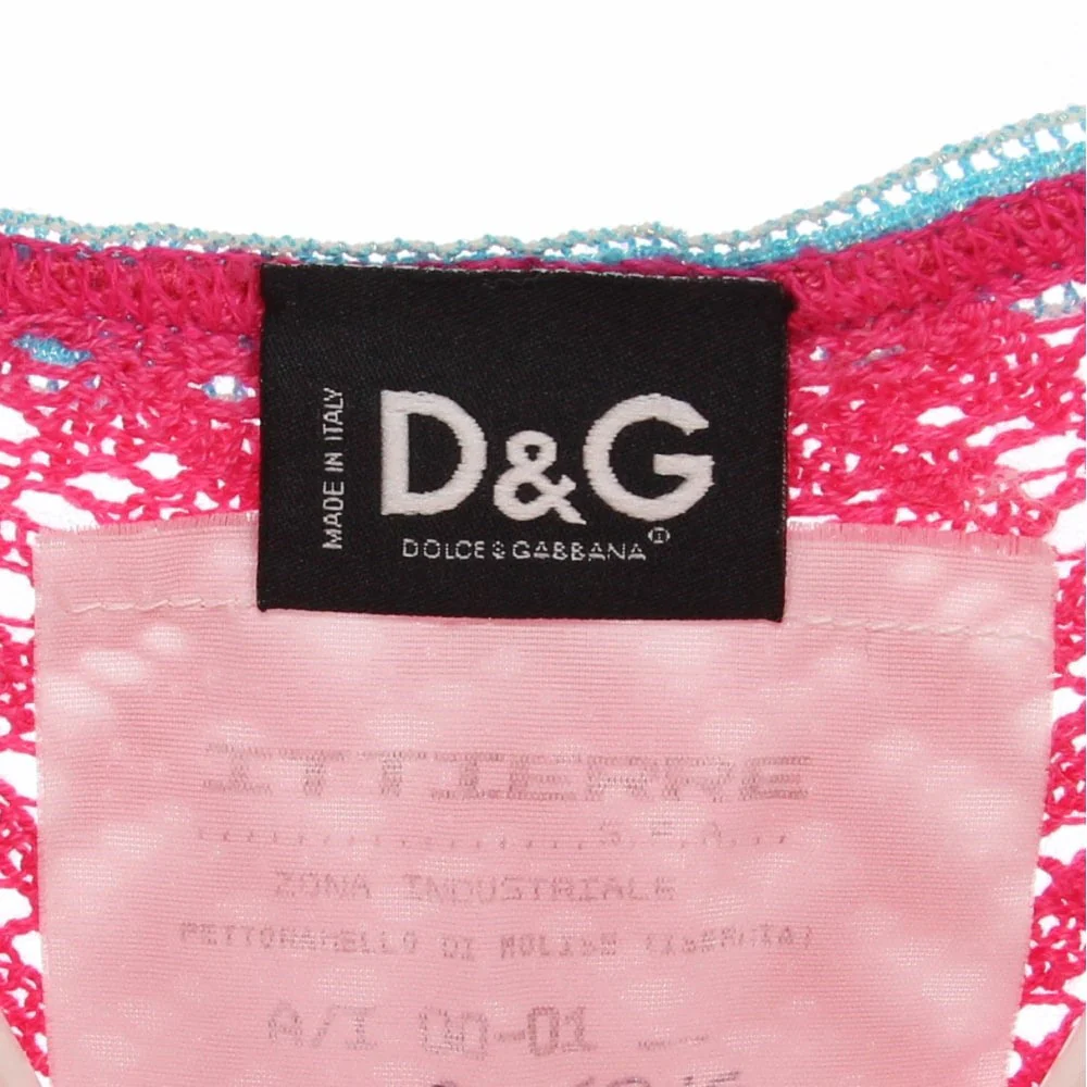 Dolce & Gabbana Fuchsia Cotton Top - 2000s - Image 185