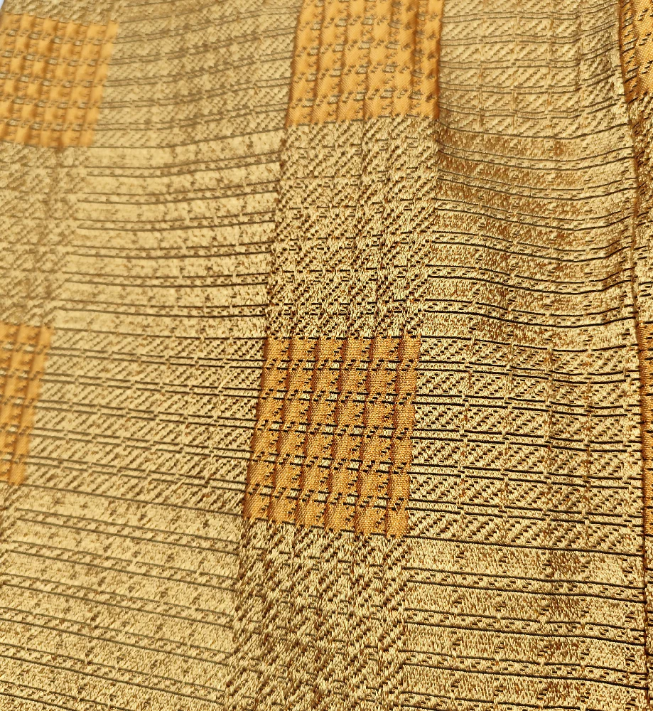 DOLCE & GABBANA GOLD TEXTURED MINI SKIRT NWT - Image 5