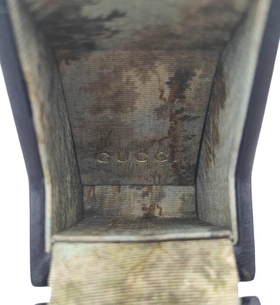 GUCCI BLACK LEATHER TRAVEL CASE - Image 10