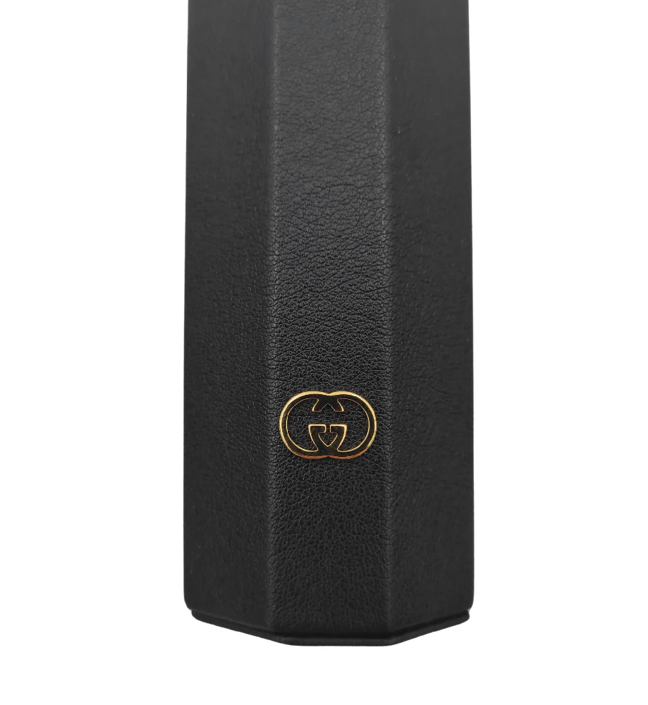 GUCCI BLACK LEATHER TRAVEL CASE - Image 4