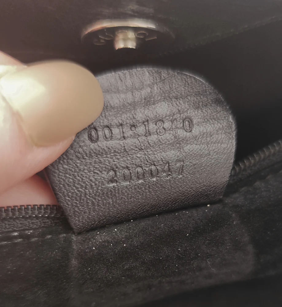 GUCCI TOM FORD S/S 1997 BLACK LEATHER CHAIN STRAP BAG - Image 10