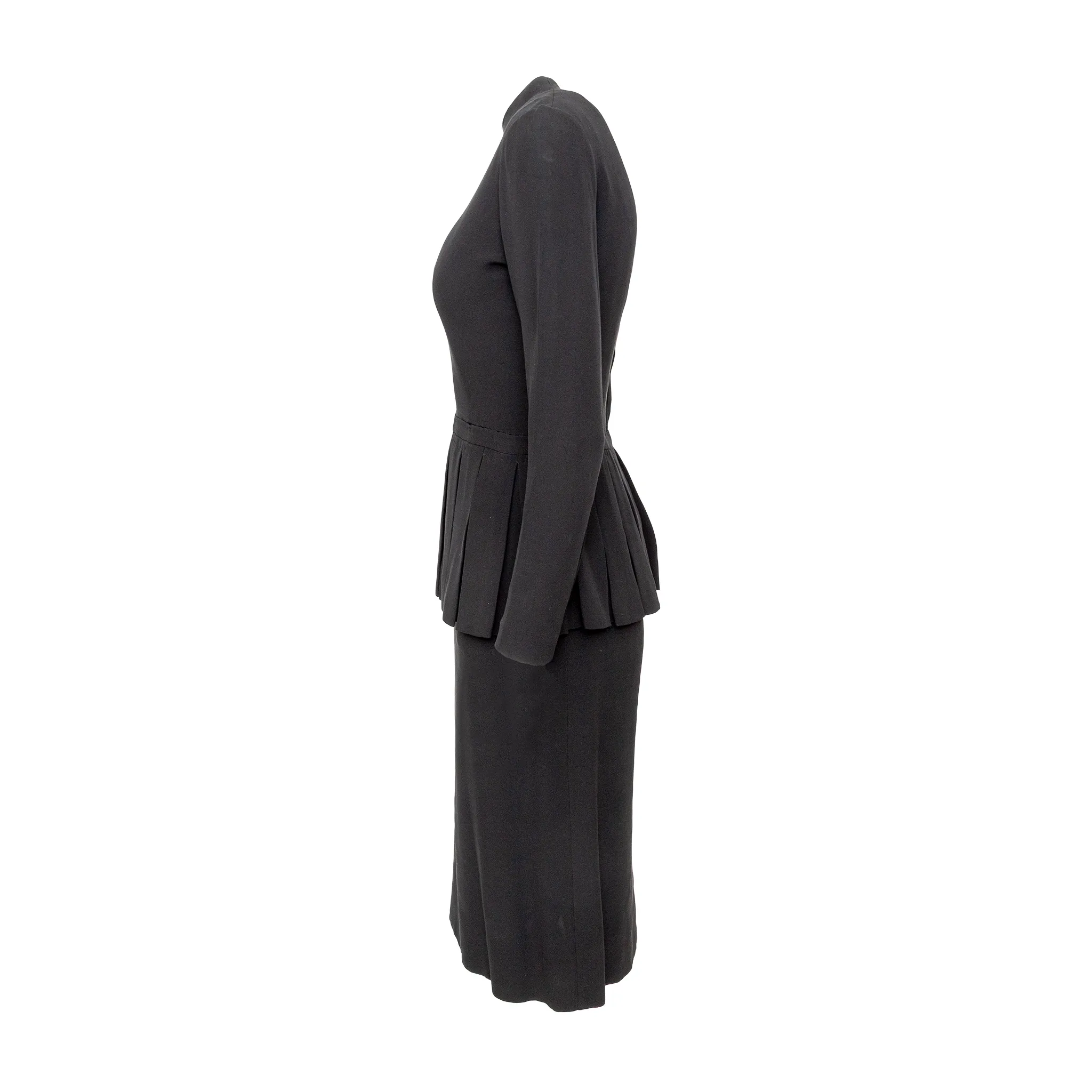 Jean Patou Pleated Dress - '50s - Image 15