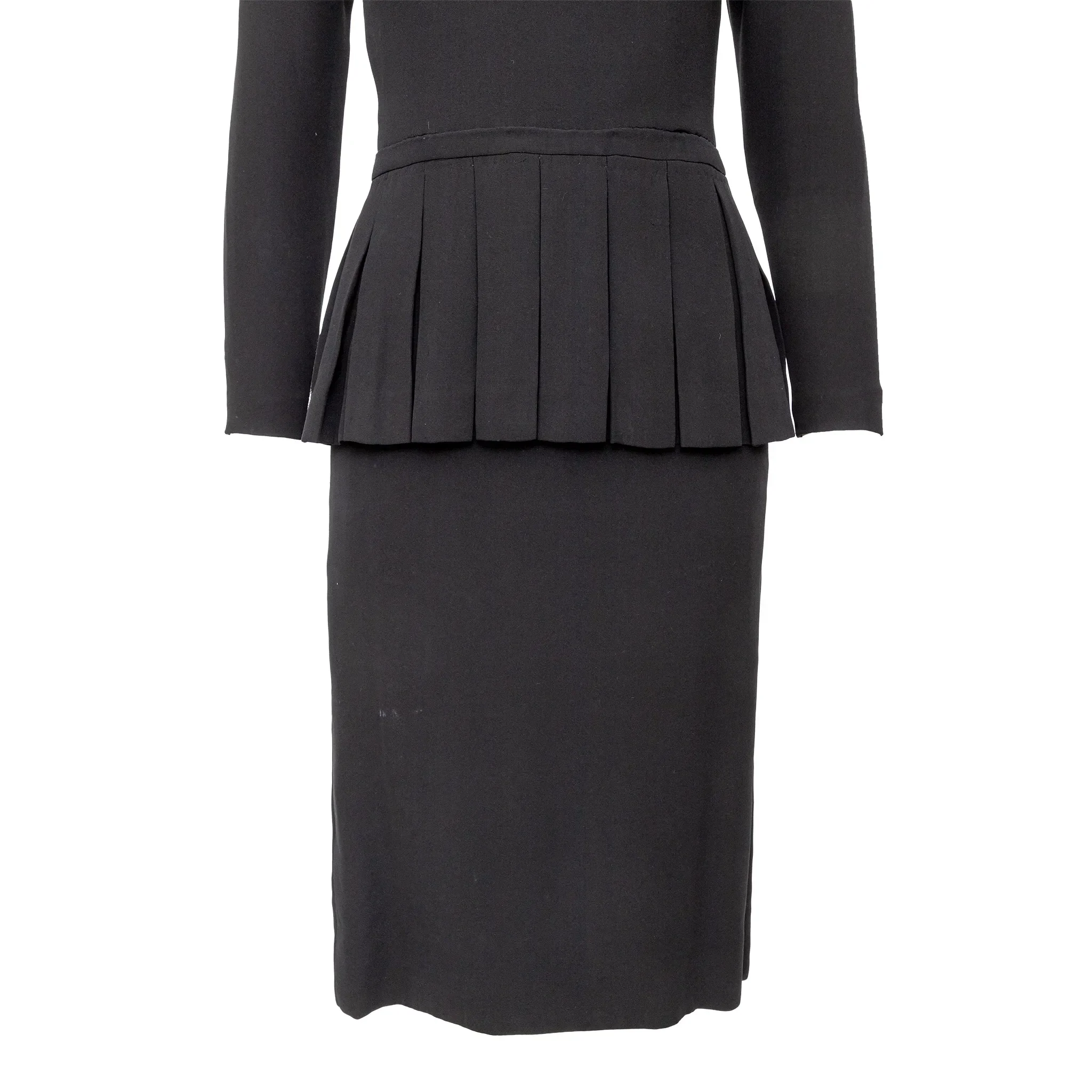 Jean Patou Pleated Dress - '50s - Image 7