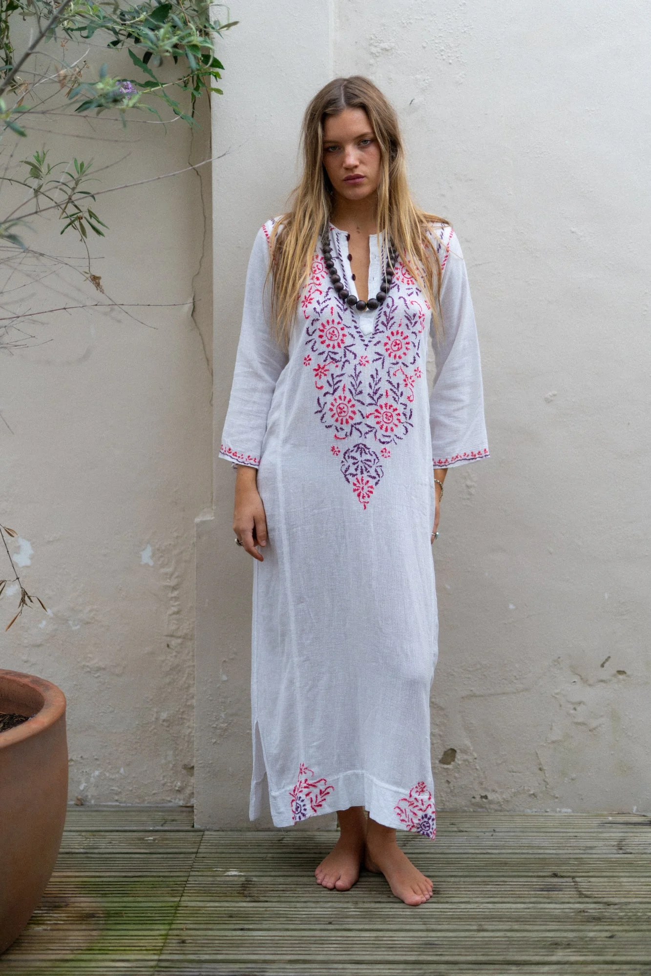 LATE 60S CHEESECLOTH DRESS - Image 9