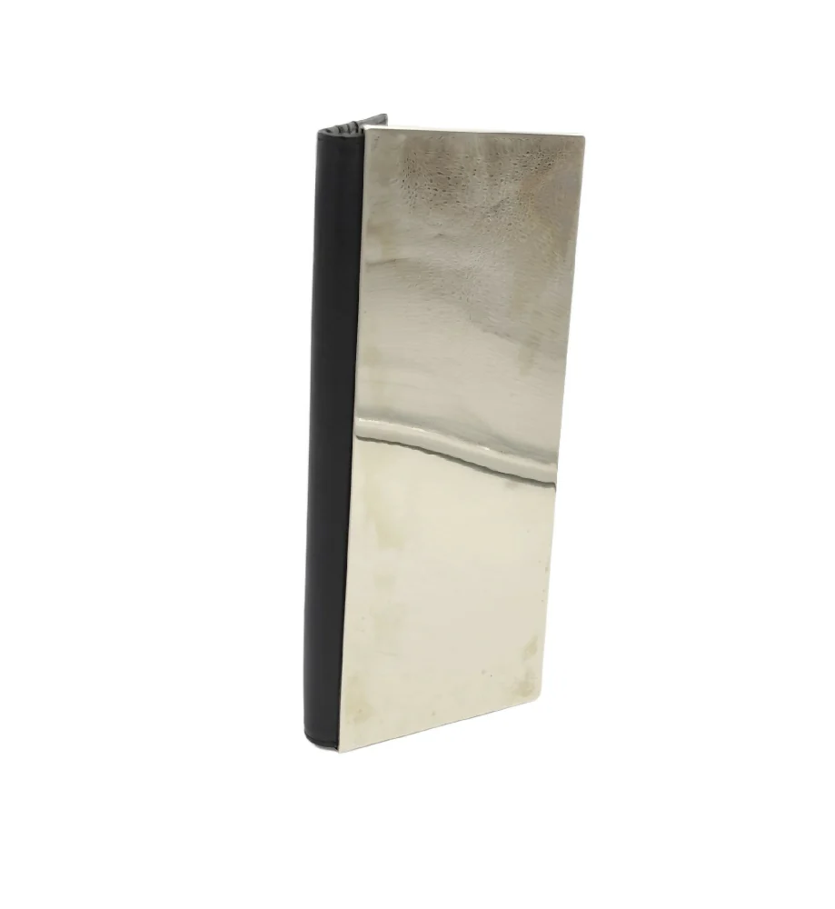 MAISON MARGIELA BLACK LEATHER MIRROR CLUTCH BAG - Image 3