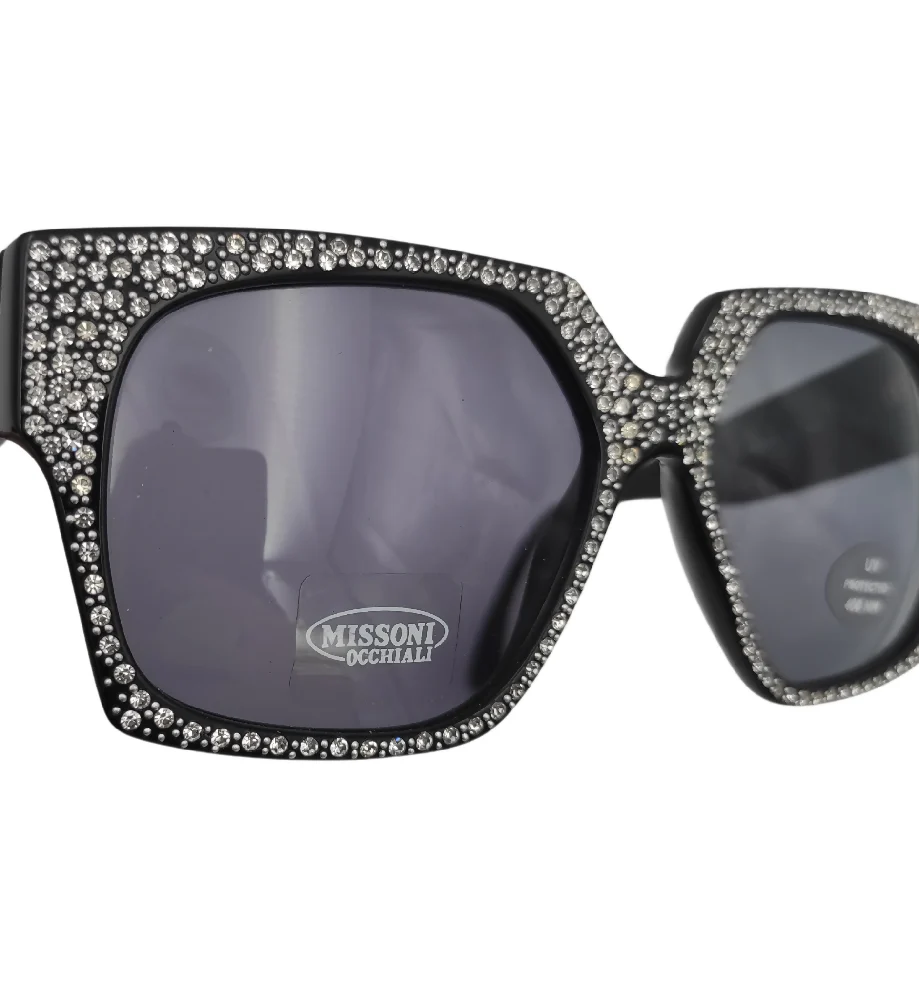 MISSONI SILVER RHINESTONES SUNGLASSES - Image 3