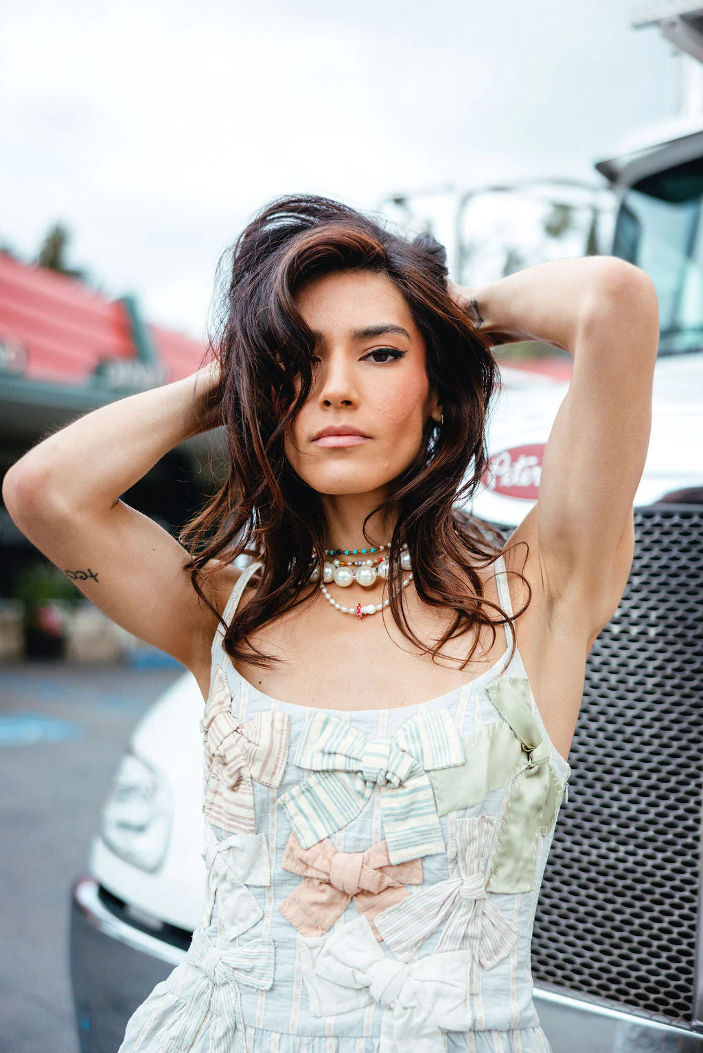 Moschino Corset Ribbon Dress early 2000's - Image 5