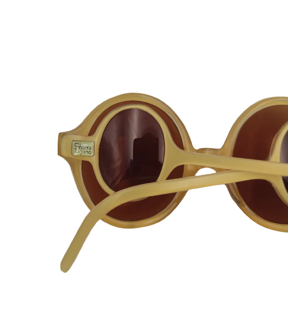 SHARRA PAGANO YELLOW 4 LENSES SUNGLASSES - Image 10