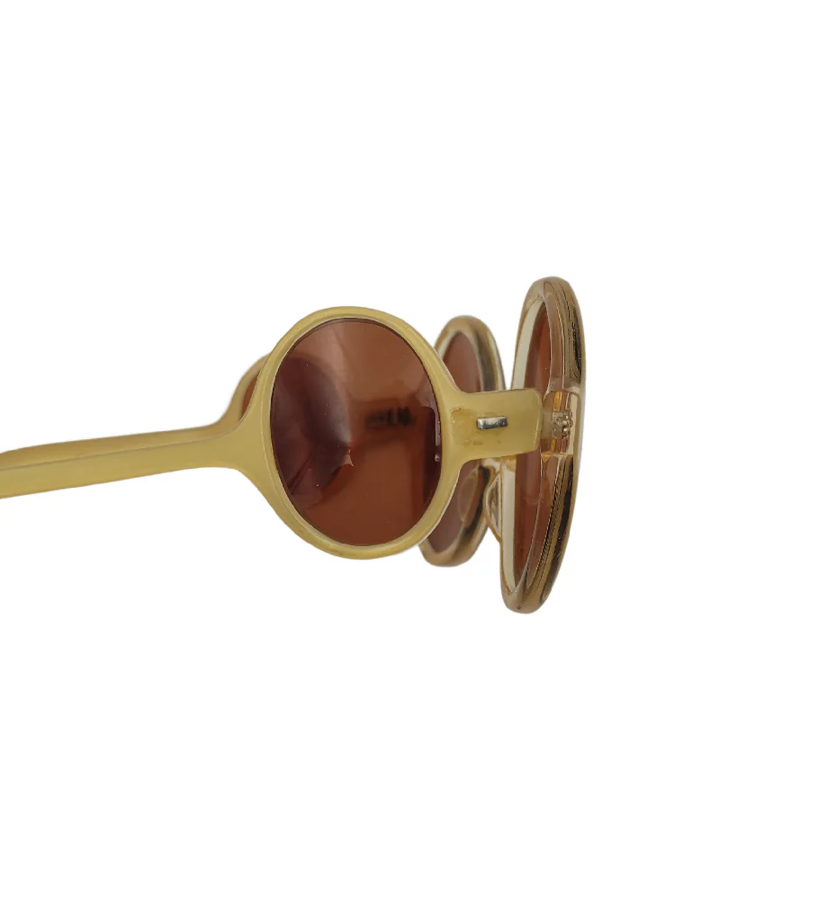 SHARRA PAGANO YELLOW 4 LENSES SUNGLASSES - Image 5