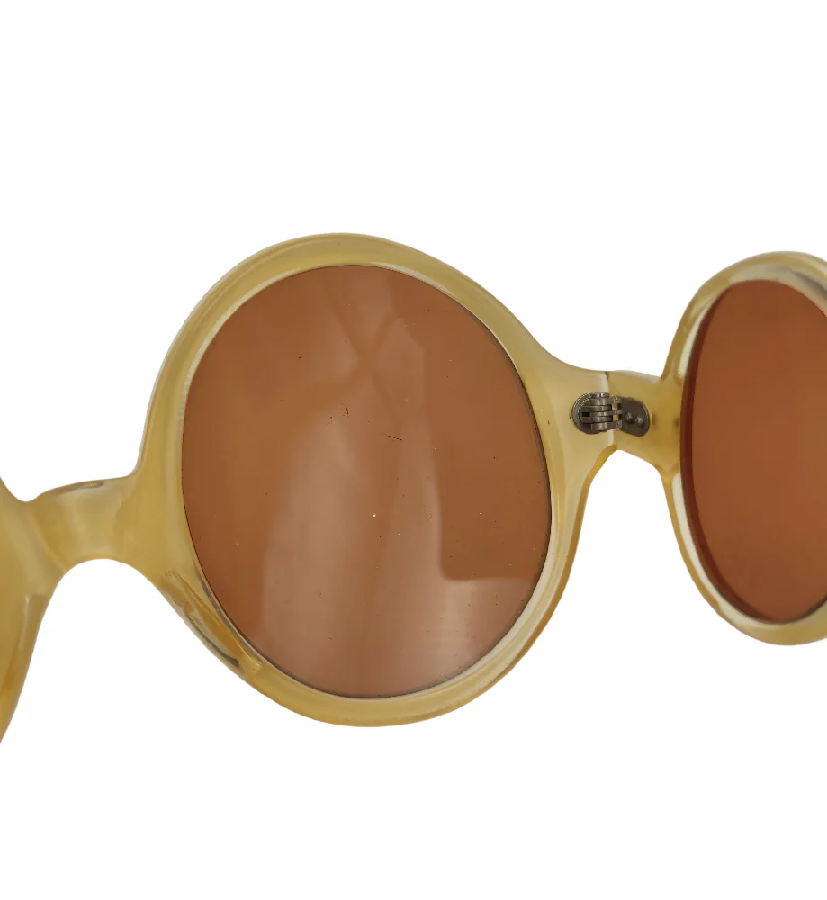 SHARRA PAGANO YELLOW 4 LENSES SUNGLASSES - Image 8