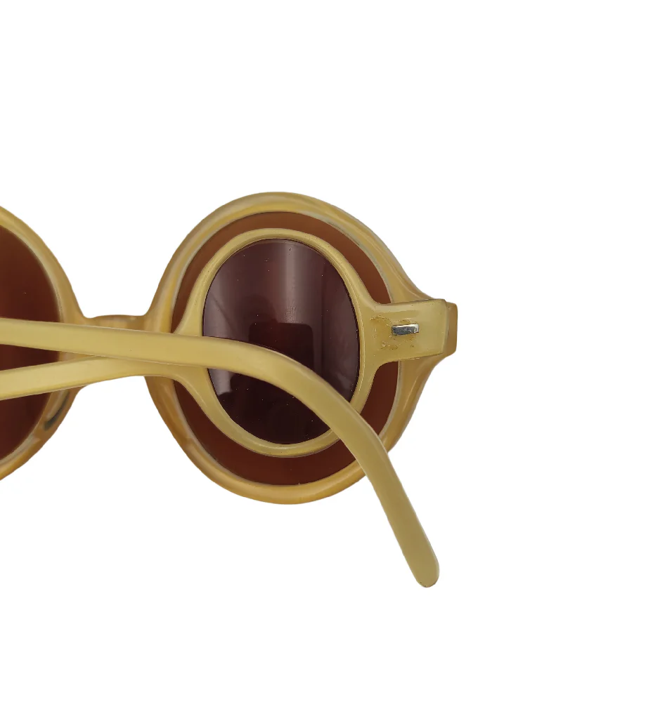 SHARRA PAGANO YELLOW 4 LENSES SUNGLASSES - Image 9