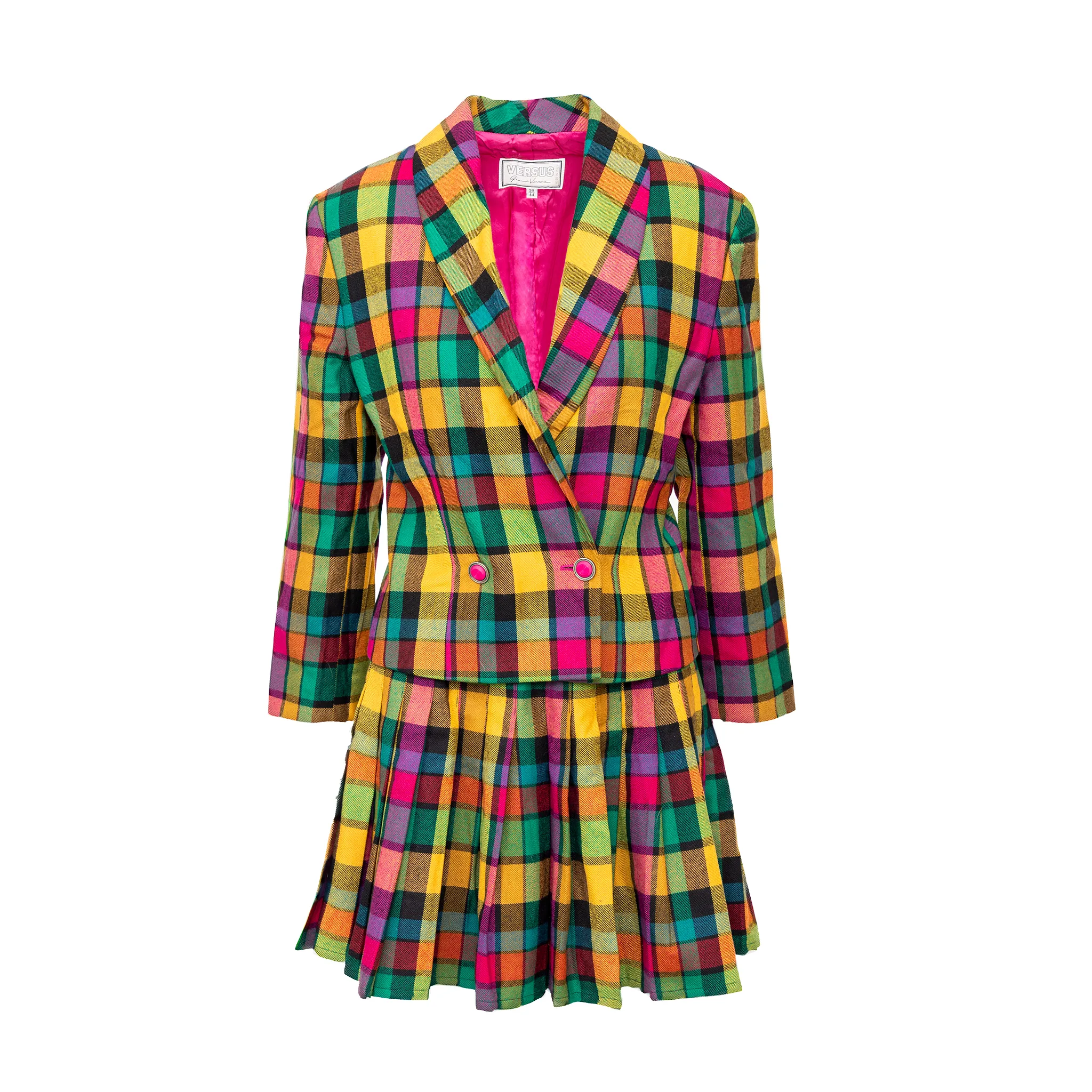 Versus Plaid Set - '90s - Image 25