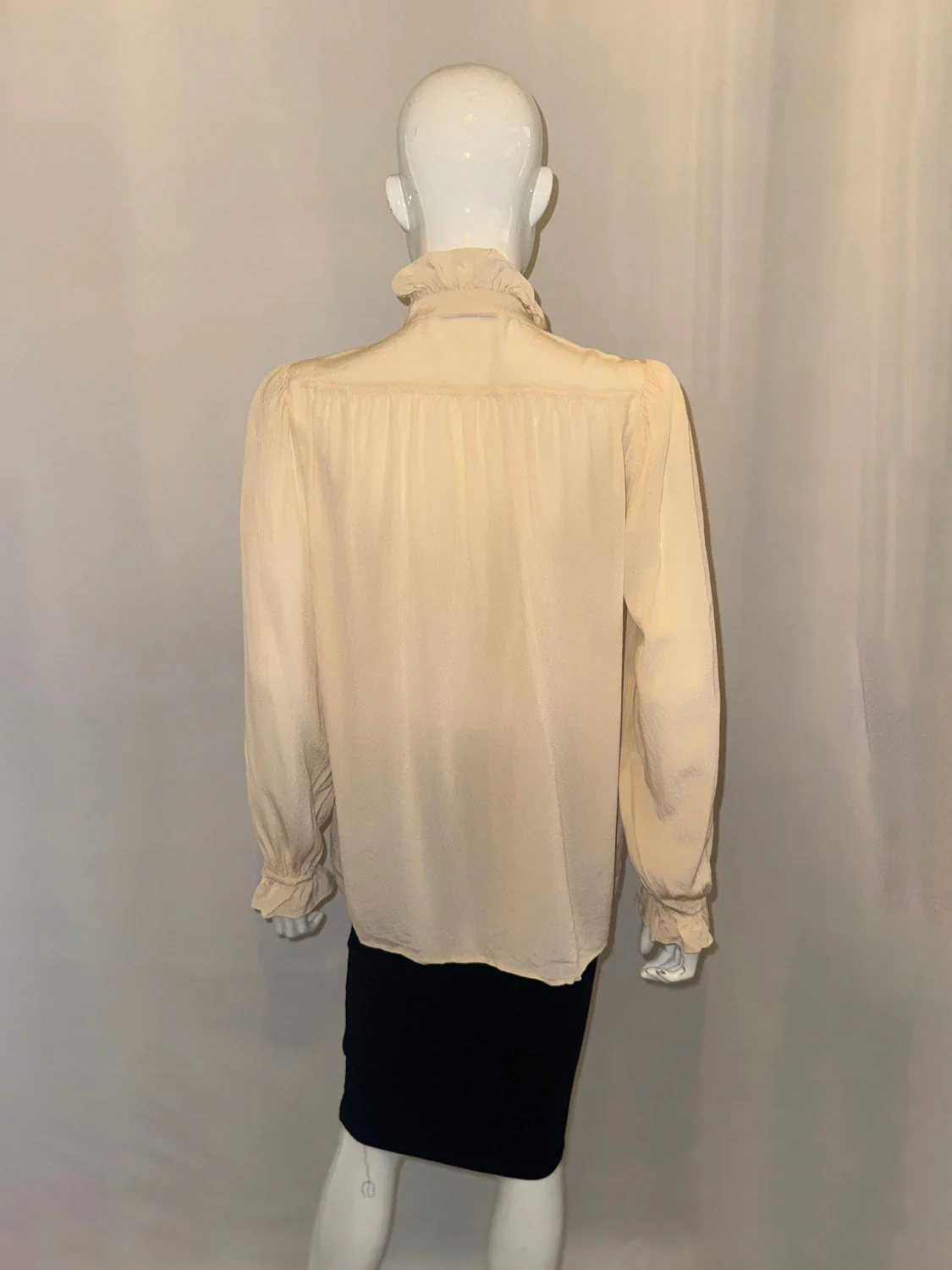 Vintage Yves Saint Laurent Silk Blouse - Image 3