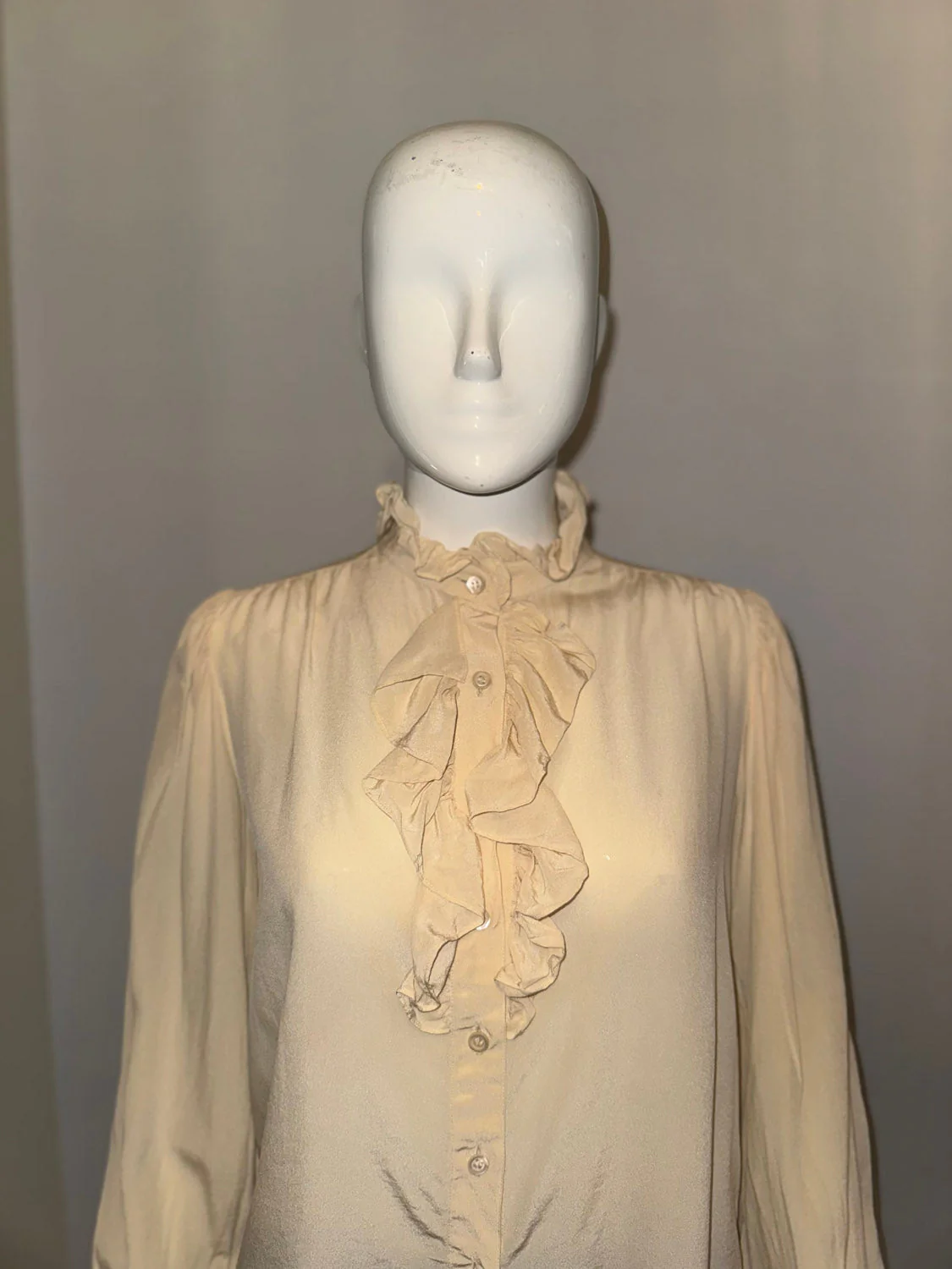 Vintage Yves Saint Laurent Silk Blouse - Image 6